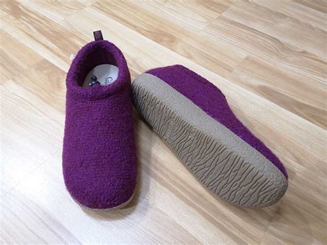 boiled wool sneakers.